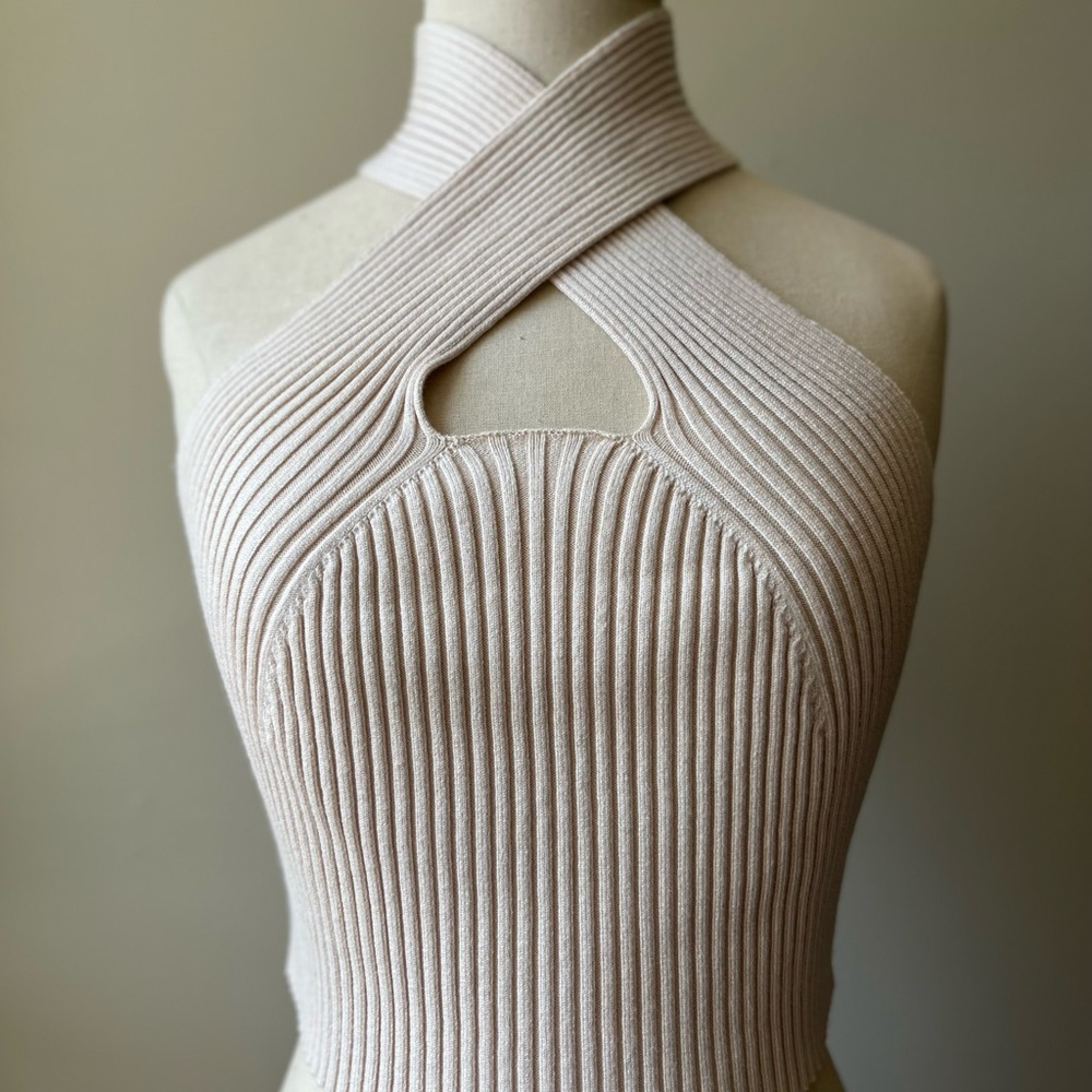 Cider Criss-Cross Crop Top